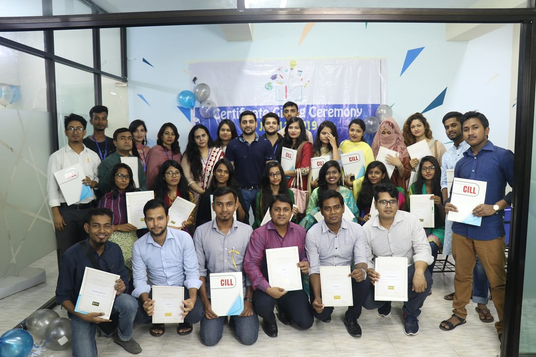 CILL certificate ceremony